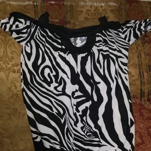 Zebra blouse